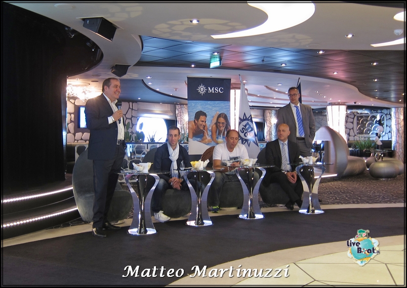 "Crociera del ciclismo 2013" MSC Divina