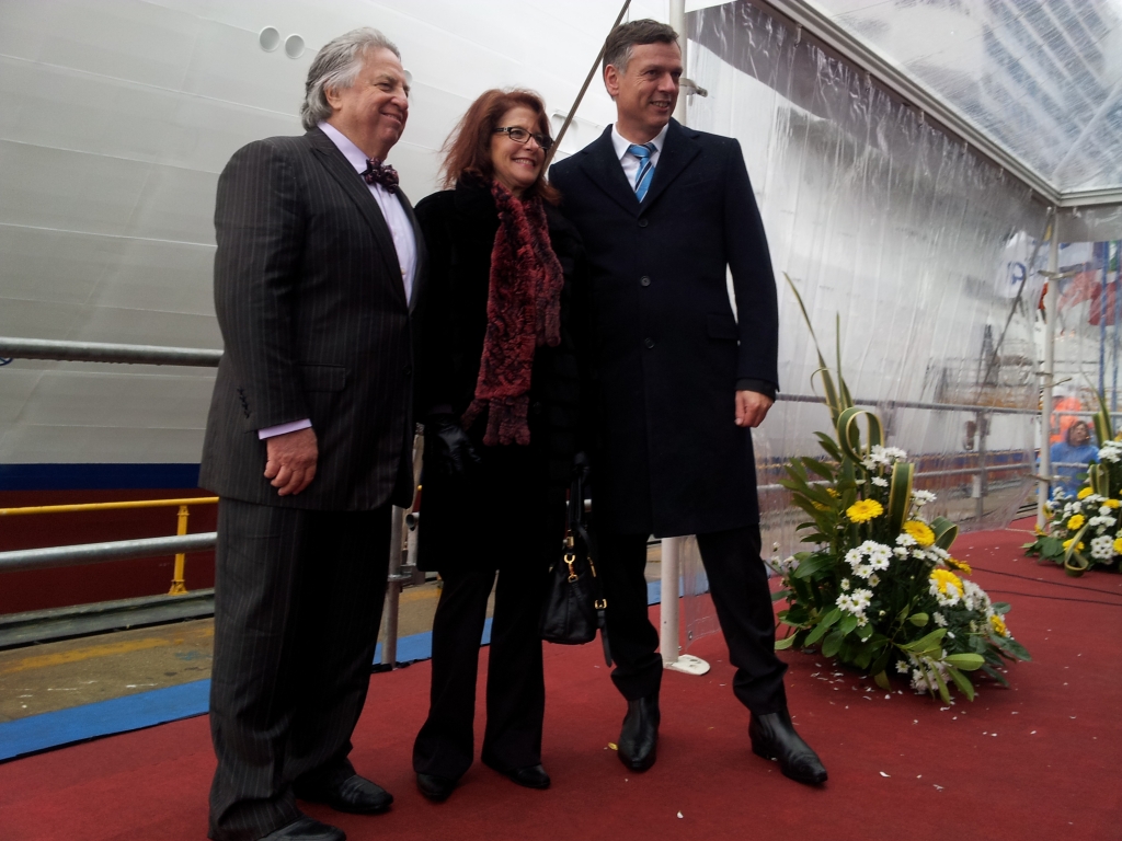 Michael Thamm a Marghera Varo Diadema Joseph Farcus e la moglie con Michael Thamm