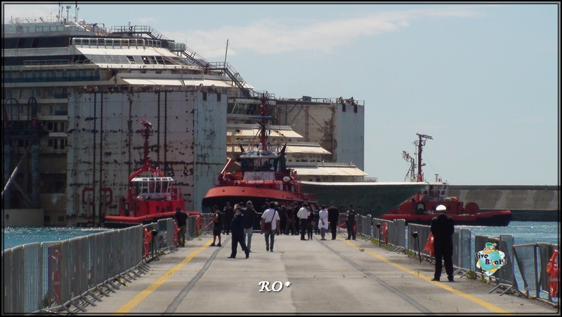 #Genova #CostaConcordia, #ArrivoCpncordia, #PortodiVoltri, (135)