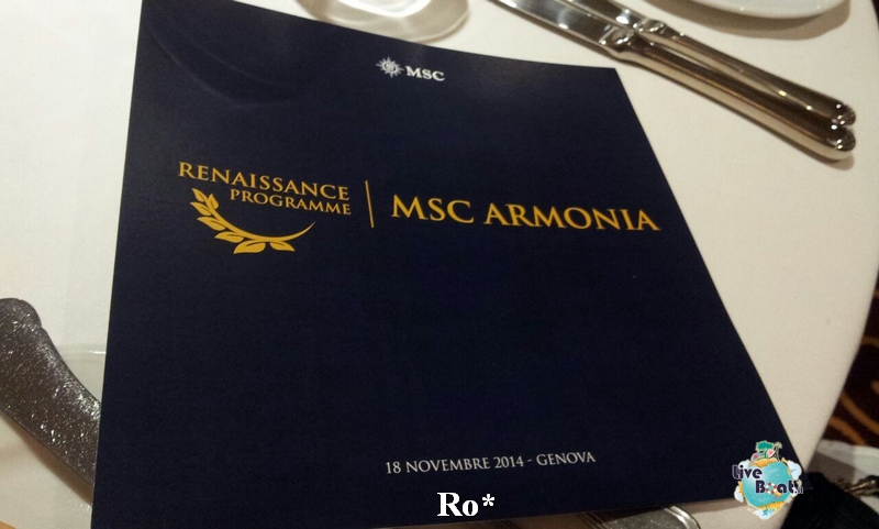 1 Foto # MSC Armonia # evento presentazione # Diretta Liveboat Crociere #