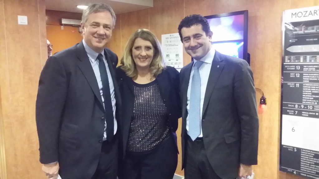 Rosalba Scarrone con Pier Luigi Vago e Gianni Onorato