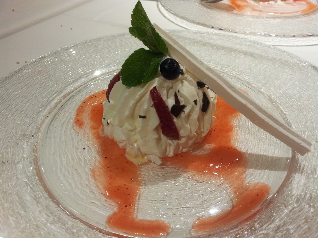 Dessert MSC Sinfonia