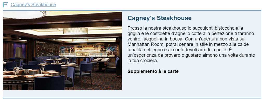 Cagney's Steakhouse