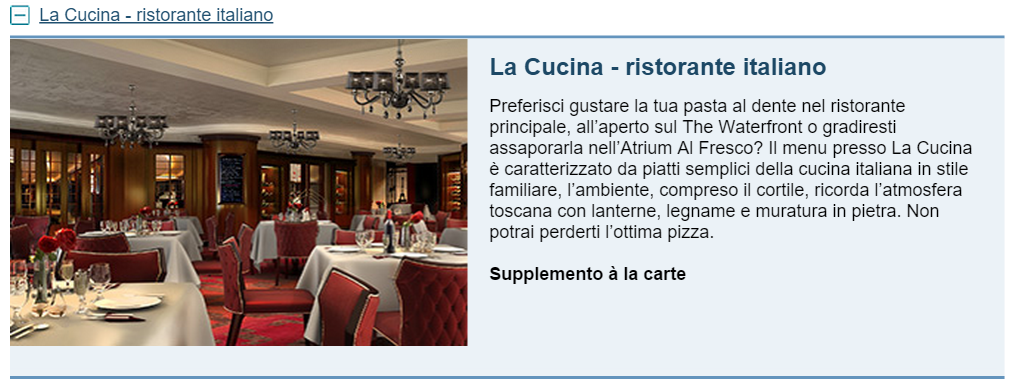 La Cucina - ristorante italiano
