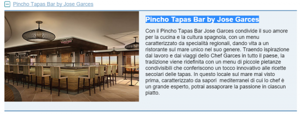 Pincho Tapas Bar by Jose Garces