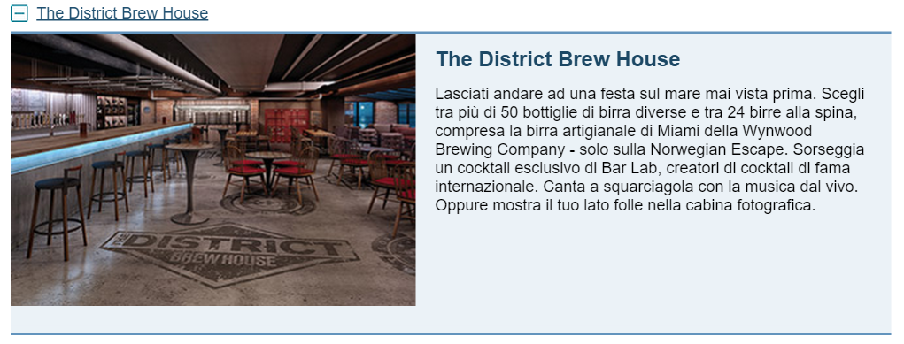 The District Brew House